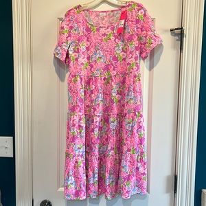 NWT. Lilly Pulitzer Jodee dress in Moms the Word. Size M.